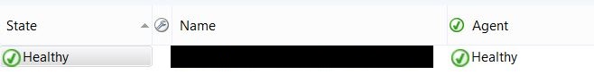SCOM - Agent monitored