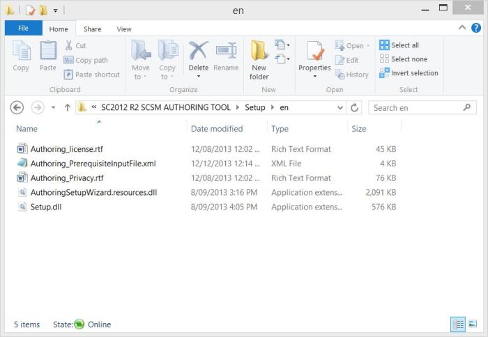 Server Manager 2012 R2 Authoring Tools Prerequisites XML file location