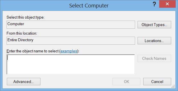 SCOM - Create Unit Monitor - Select Windows Service - Select Computer